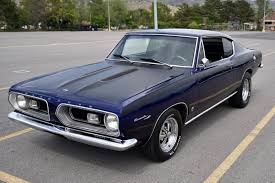 Image result for Dark Blue 1967 Barracuda