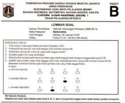 Prediksi Soal Un Smp Matematika Paket B Dan Kunci Jawaban Cari Soal
