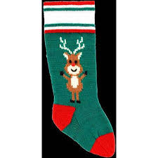 Gorgeous christmas stocking craft kits. Doolallies Christmas Stockings Kits Red Nose Reindeer Green Buy Online In Maldives At Maldives Desertcart Com Productid 59309135