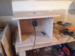 Made This Homemade Router Table With Scrap Mdf And A 20 Trim Router From Harbor Freight Woodworking Router Table Homemade Router Table Woodworking Plans Diy