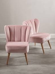 Westbury Velvet Chair Blush Pink Dining Rooms Luxury Chairs Pink Velvet Chair