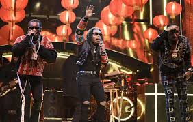In the kitchen, wrist twistin' like a stir fry (whip it). Watch Migos Perform Stir Fry And Narcos On Saturday Night Live