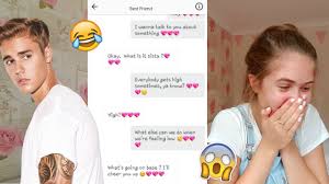 I'm going to be posting a new video every friday! Song Lyric Text Prank On My Best Friend Cold Water Claudia Greiner Youtube