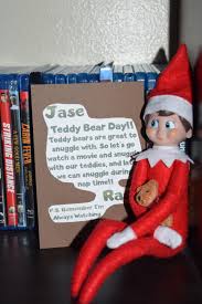 The Elf On The Shelf Teddy Bear Day Teddy Bear Day Elf On The Shelf Elf Pets