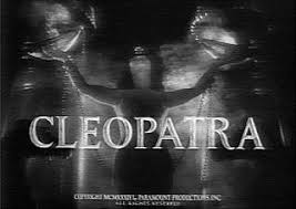 Resultado de imagem para cleopatra movie 1934