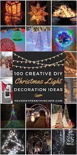 Homemade outdoor christmas light decorations. 100 Creative Diy Christmas Light Decoration Ideas Prudent Penny Pincher