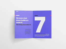 Download A5 Bi Fold Brochure Mockup Free Psd Mockups