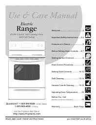 Pop up toasters are great for saving space and toasting bread. White Westinghouse Wef351esb Electric Range Owner S Manual Manualzz