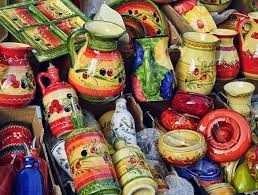 Saturday Market In Aix En Provence Pottery Pottery Provence Aix En Provence