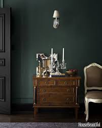 Black And Dark Green Bedroom Ideas Inside A Home That S Not Afraid Of The Dark Dark Green Walls Bedroom Green Interior