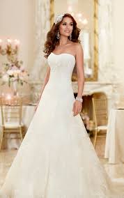 The fabric is of high quality, just like the pictures. Lace Tulle Organza Wedding Dresses Stella York
