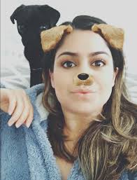 He is like.. what is she doing now..