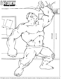 Coloring pages with the printable pictures from the marvel comics called hulk will show us the second essence of the scientist robert bruce banner. Hulk Free Printable Coloring Page Coloring Library