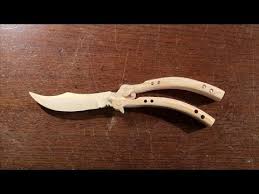 The inventive dave hax demonstrates how to make a homemade battery using copper coins, vinegar, foil, and cardboard in his most recent video tutorial. 49 How To Make The Cs Go Butterfly Knife Free Templates Youtube Butterfly Knife Cs Go Butterfly Knife Template