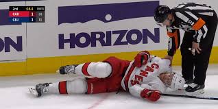 Looking for dougie hamilton stickers? Hurricanes Dougie Hamilton Breaks Fibula After Leg Bends Awkwardly During Fall