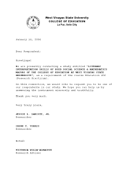 Describe who you are conducting research for. 28 Free Printable Permission Letter To Conduct Survey Download Pdf Doc Images Request