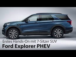 Ford explorer phev brings big plug in charge to frankfurt. 2020 Ford Explorer Plug In Hybrid Review Fahrbericht Test Deutsch