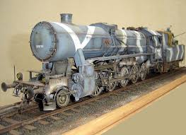 Br 52 Locomotive By Frederic Mouchel Trumpeter 1 35 Model Trains Train Model Railway