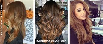 Karamel Kahve Sac Rengi Kimlere Yakisir Sac Fonlu Sac Sac Rengi