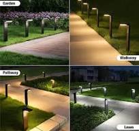 Garden Lights Outdoor Solar Lawn Lamp Decoration IP65 Waterproof Lamp for Yard Pathway Landscape Bollard Solar Power Lighting - AliExpress 39