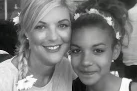 Beverly Wright with her daughter Bailey