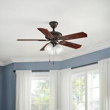 Guaranteed low prices on modern lighting, fans, furniture and decor + free shipping on orders over $75!. Hampton Bay Glendale 42 In Led Indoor Oil Rubbed Bronze Ceiling Fan With Light Kit Am212 Orb The Home Depot