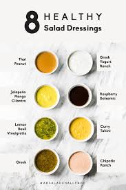 8 Homemade Healthy Salad Dressings Ambitious Kitchen Homemade Salad Dressing Healthy Healthy Salad Dressing Homemade Dressing Recipe
