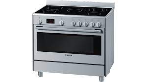 Bosch kitchen appliances bring you one step closer to your dream kitchen & mean housework can virtually be done in your sleep. Bosch Hcb738356m Range Cooker 90 Cm