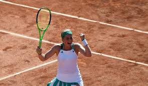 She has won nine singles and sixteen doubles titles on the itf circui Ostapenko Downs Bacsinszky To Reach French Open Final Arab News
