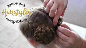 Gymnastics Competition Hairstyles Buttercup Sgg Youtube Gymnastics Hair Competition Hair Gymnastics Competition