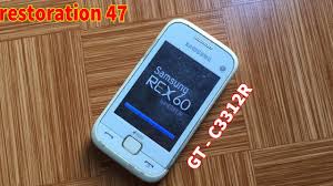 Restoration Samsung Rex 60 C3312R died ...
