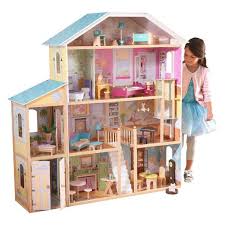 Kidkraft Majestic Mansion Dollhouse With 34 Accessories Included Walmart Com In 2020 Mansion Dollhouse Wooden Dollhouse Doll Houses For Sale