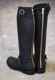 Primeboots Old Crazy Black Gold Calzado De Trabajo Botas De Cana Alta Calzas