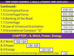 Smart Syllabus Board Of Secondary Education Karachi Class X Physics Secondary Education Physics Syllabus