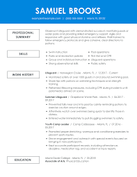 Download the cover letter template (compatible with google docs and word online) or see below. Top Lifeguard Resume Example In 2021 Myperfectresume