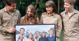 Since 2108, she aired on animal planet. Bindi Irwin Shares Painting Of Her Wedding Day With Dad Steve Irwin