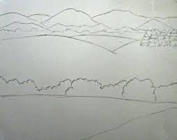 Easy pencil drawings of lighthouses. Color Pencil Landscape Drawing Happy Family Art