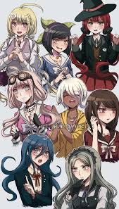 Drv3 Hairstyle Swap Danganronpa Danganronpa Characters Danganronpa Funny