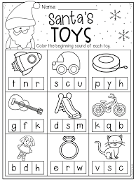 Christmas Beginning Sound Worksheet For Kindergarten Students Color Th Christmas Kindergarten Christmas Worksheets Kindergarten Preschool Christmas Worksheets