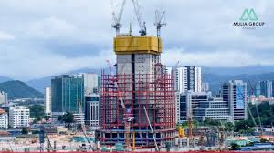 The 106 story signature tower in kuala lumpur is starting to take shape at hands of chinese engineers and some 2000. The Exchange 106 Signature Tower Trx Construction Site Progress September 2016 To April 2017 Youtube