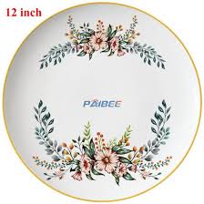 Check spelling or type a new query. Paibee Ceramic Plate Set Flower Pattern Dinnerware Wedding Party Event Rental Supply Dinner Set 43 Bone China China Dinnerware And Dinner Plate Price