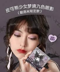 Sanrio Lip Gloss Eye Shadow Kuromi My Melody New Anime Portable Sexy Long  Lasting Makeup Set Beauty Gift Box Kawaii Holiday Gift