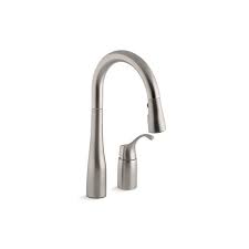 Kohler soap dishes and dispensers. Kohler Simplice Two Hole Kitchen Sink Faucet 649 Vs Rona