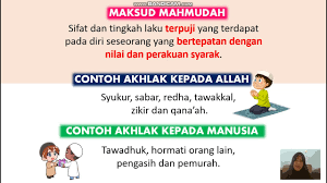 Sifat mahmudah lagu mp3 download from lagump3downloads.net. Akhlak Mahmudah Dan Mazmumah Tingkatan 1 Youtube