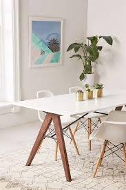 The Saints Dining Table Is A Sleek Mid Century Modern Dining Table Perfect For Midcentury Modern Dining Table Mid Century Dining Room Tables Dining Room Small