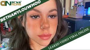 Bethanylouwhoo Leaked Video Viral Online | Who is Model Bethanya Jade | Why  Hashtag Trend On Twitter - YouTube