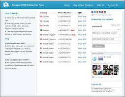 8 Websites To Receive Free Sms Via Virtual Numbers For Online Verification Sms Text Message Sms Online