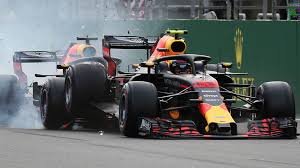The dutchman led the race in the closing stages before a second tyre. Max Verstappen Daniel Ricciardo Reprimanded For All Red Bull Azerbaijan Gp Crash F1 News