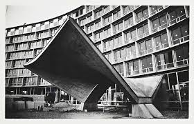 Unesco Headquarters Paris Design By Marcel Breuer 1958 Architektur Design Marcel Breuer