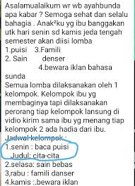 Puisi cita citaku menjadi masinis. Kak Tolong Jawab Ya Nanti Aku Follow Tuliskan Puisi Tentang Cita Cita Menjadi Seorang Guru Brainly Co Id